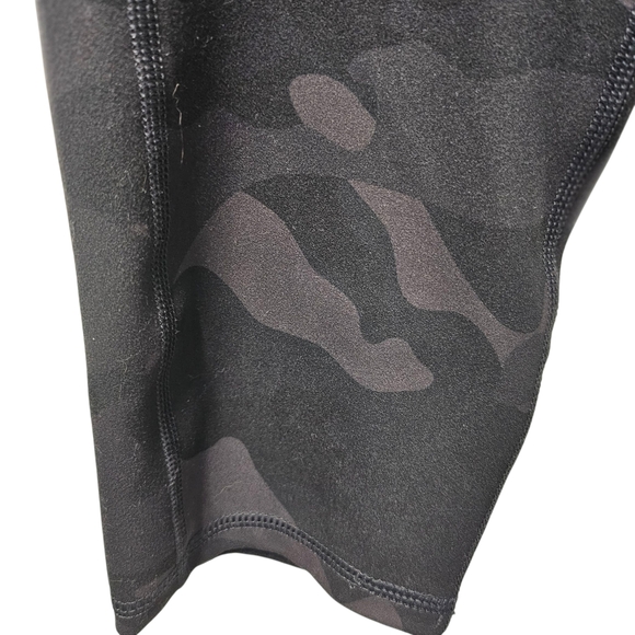 RBX Black Camo Print High Rise Leggings Size M - Picture 4 of 5